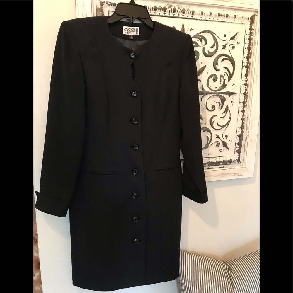 Long sleeve coat dress sz6